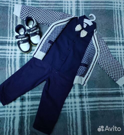 Костюм классический тройка, + кросовки odidos