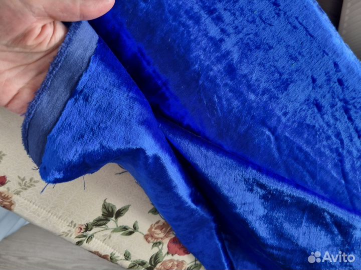 Плюш винтажный хлопок вискоза