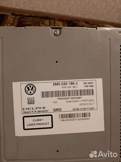 Магнитола на Volkswagen Tiguan