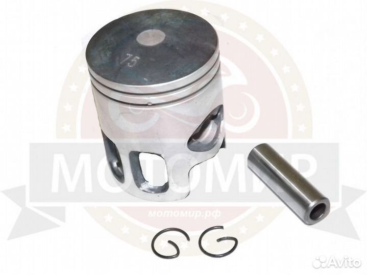 Поршень 40,75 мм 2 такт.скутер Yamaha JOG50 +0.75