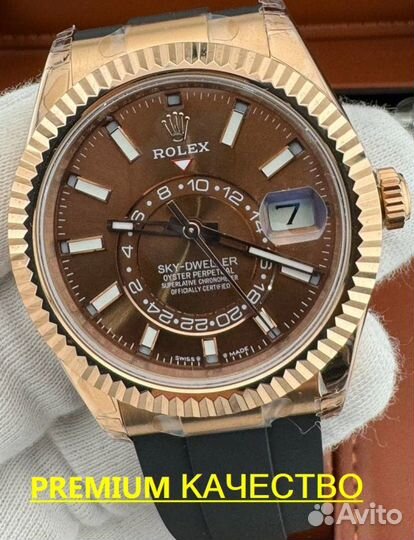 Бомбезные мужские наручные часы Rolex