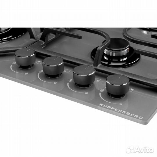 Газовая варочная панель Kuppersberg FG 63 GR Gray