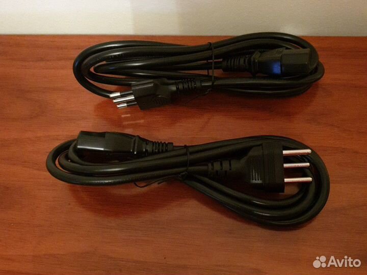 Сетевой шнур с евровилкой-2шт