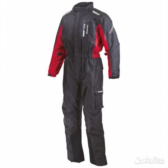 Комбинезон komine Warm W-Overall черн-кр. р-р 2xl