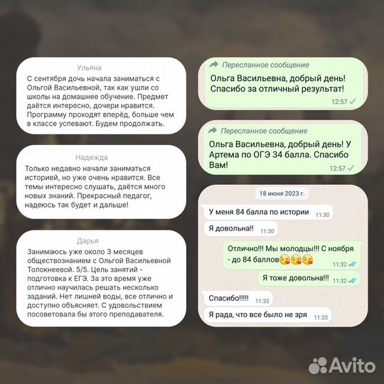 Репетитор по обществознанию и истории / огэ / егэ