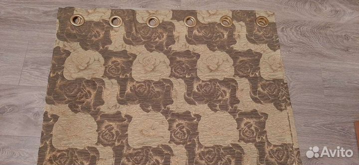 Штора на люверсах