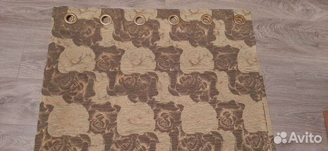 Штора на люверсах