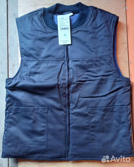 Спецодежда зимняя: жилет, ватные штаны