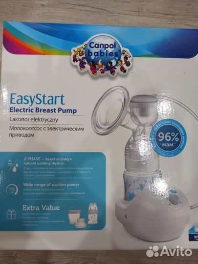 Молокоотсос электрический Canpol babies