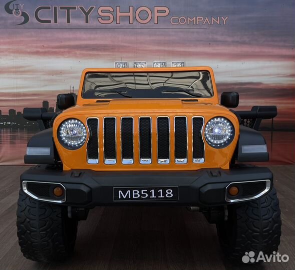 Детский электромобиль джип