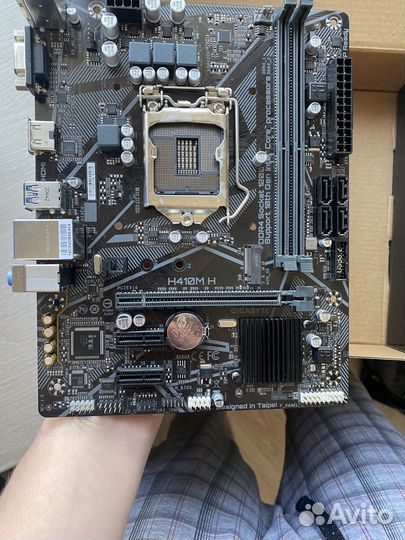 Материнская плата gigabyte H410M H
