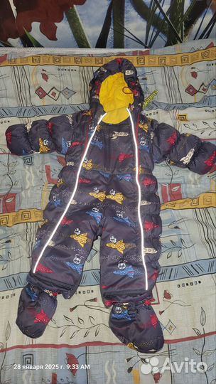 Комбинезон трансформер зимний 80