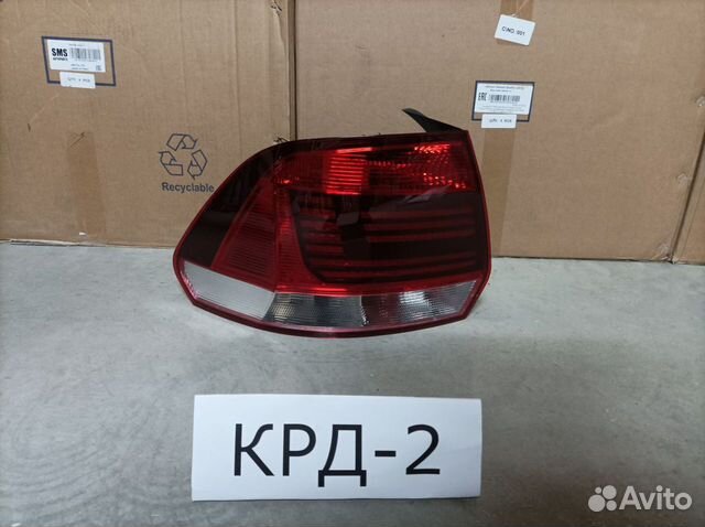 Фонарь левый Volkswagen Polo