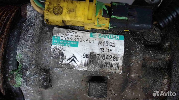 Компрессор кондиционера Peugeot 607, 2006