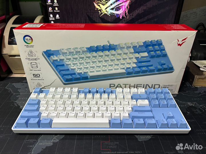 Игровая механическая клавиатура ardor gaming Pathf