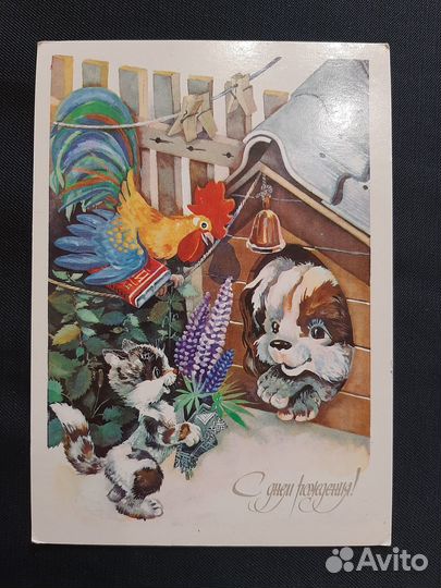 Открытки СССР Ясюкевич 5 шт, цена за все