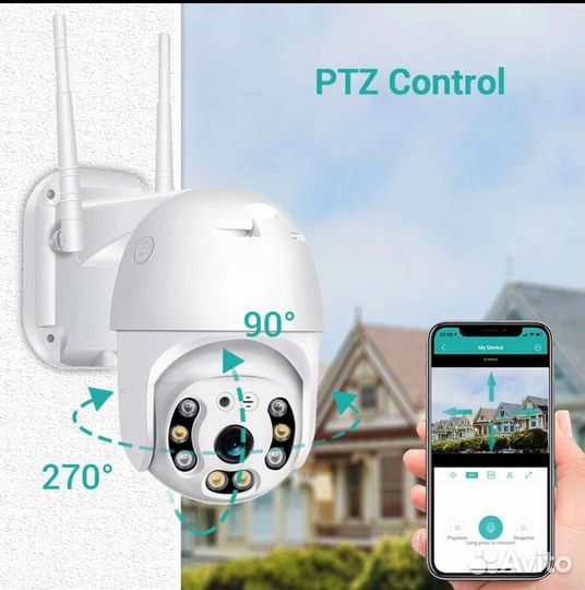 IP камера 4G с Sim картой Hamrolte 1080,поворотная