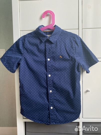 Рубашки на мальчика H&M, Next 128, 134
