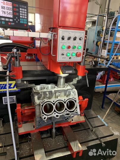 Расточка и гильзовка блоков цилиндров