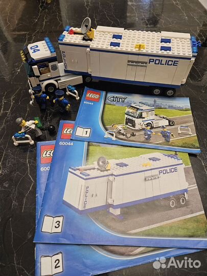 Lego City 60044 Выездной отряд полиции