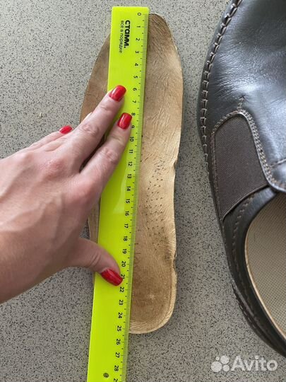 Туфли кожаные