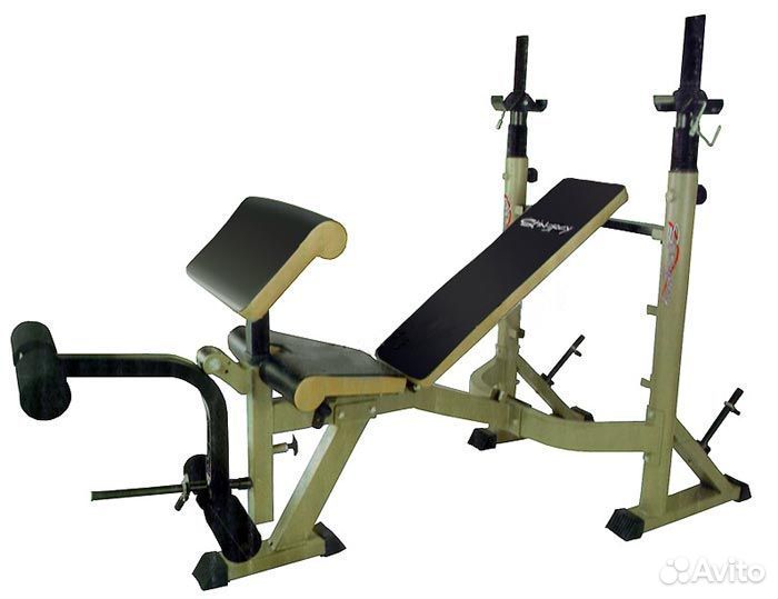 Скамья для жима со стойками