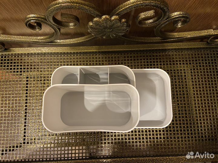 Пластиковый органайзер для косметики 22х11х11