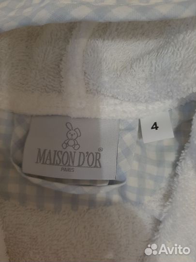 Детский махровый халат