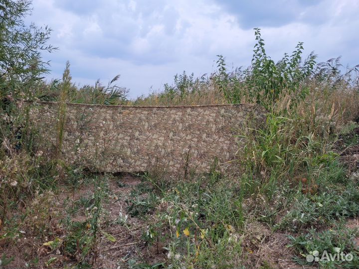 Маскировочная сеть 3*1,5м. Цвета- камыш, лес