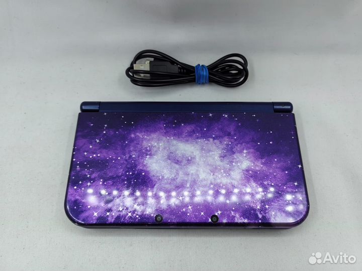 New Nintendo 3DS XL 32GB Galaxy + куча игр