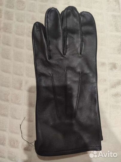 Перчатки кожаные
