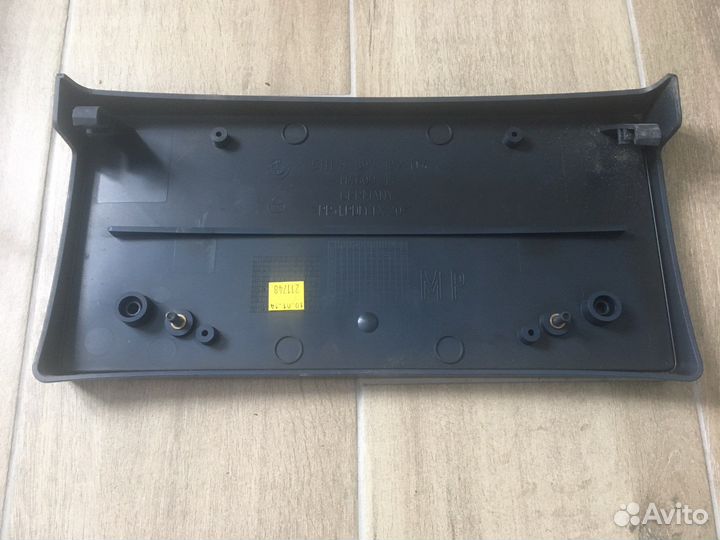 Накладка под номер BMW E60 E61