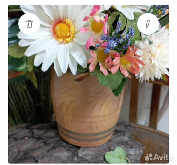 Композиции из искусственных цветов