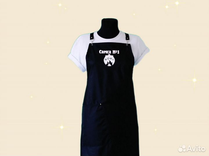 Фартук для кафе с логотипом