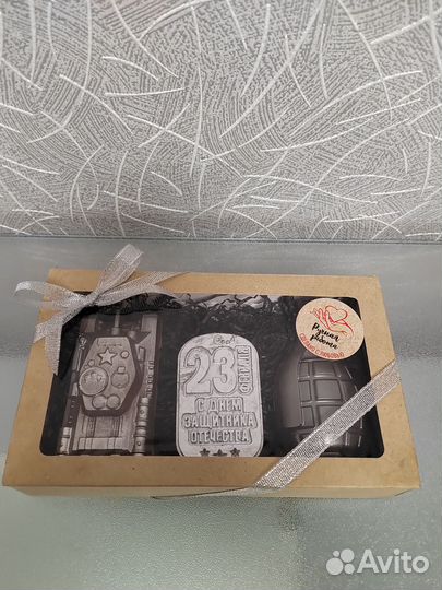 23 февраля шоколадный набор