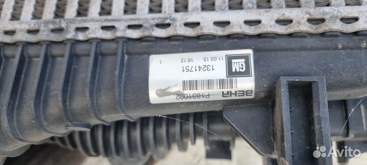 Кассета радиаторов Opel Insignia 2.0 diesel