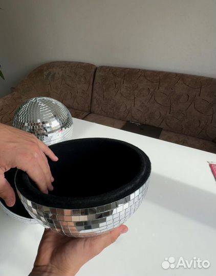 Шкатулка из диско шара