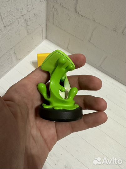 Amiibo Incling Calamar Squid Зеленый