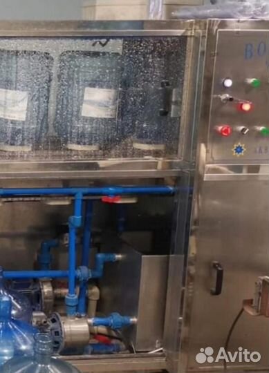 Триблок розлива, ополаск., укупора в 19 л пэт