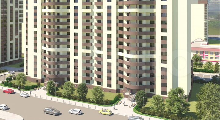 3-к. квартира, 93,8 м², 8/15 эт.