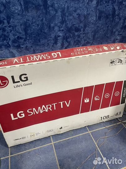 Телевизор lg SMART tv 43