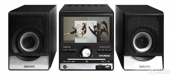 Музыкальный центр Hyundai H-MS1109, новый