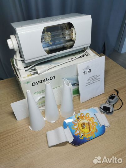 Облучатель ультраф. кварцевый оуфк-01 