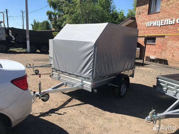 Прицеп с Тентом Аэро. Кузов 2,44х1,51м