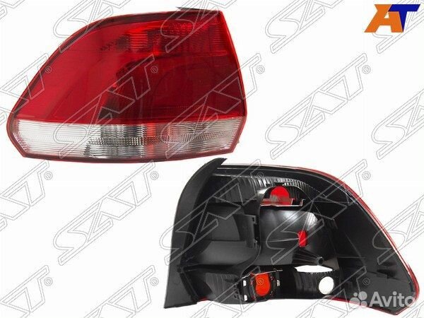Фонарь задний volkswagen polo