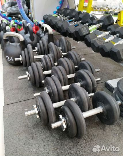 Гантели разборные