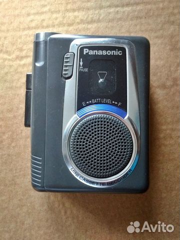 Плеер кассетный Panasonic с диктофоном