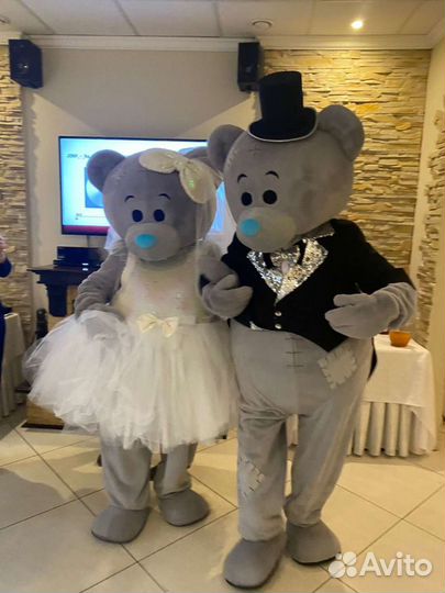 Ростовые куклы мишка тедди