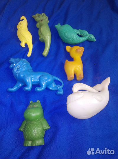 Игрушки СССР пластик