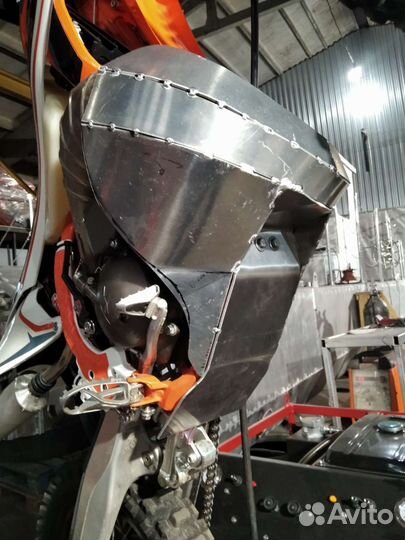 Защита резонатора ктм, gasgas, GR, Husqvarna